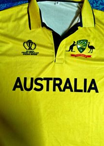 Australia Cricket Official Vintage 2023 CWC Jersey