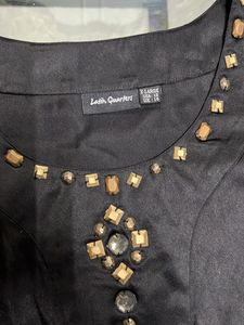 Little Quartier Black Embellished Top
