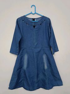 Denim Blue Dress