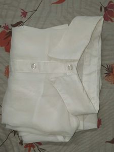 White Button-Down Shirt