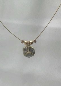 Cube Pendant Necklace