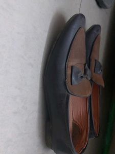 Vintage Brown Leather Loafers