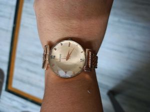 Watch With Golden Chain