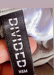 H&amp;M Size XS Hooded Bodycon Dress