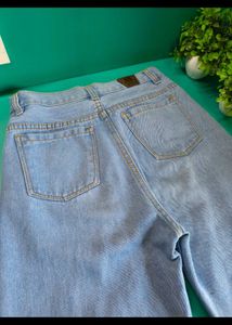 Light Blue Straight Jeans