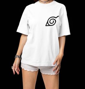 Unisex Anime Leaf T-Shirt