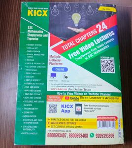 SSC Mathematics Chapter wise &amp; Typewise