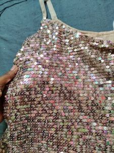 Sequin Cami Top