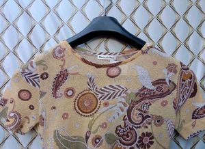New With Tag Pinterest Y2k Knit Art Top