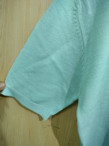 Light Blue Winter Wear Top