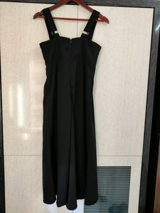 Black Sleevless Jumpsuit