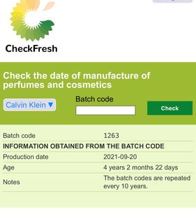 Fixed price Calvin Klein 5 ML