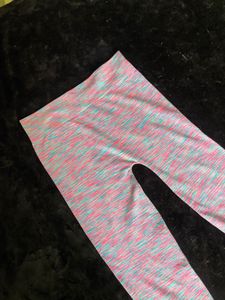 Vibrant Multi-Color High-Waist Stretch Leggings