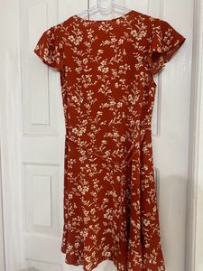 Red Wrap Dress