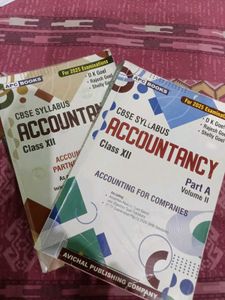 Accountancy Class XII - CBSE