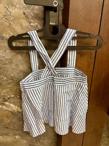 Striped Anchor Top