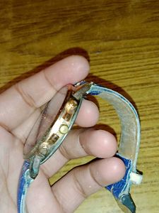 Vintage Geneva Blue Watch