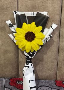 Crochet Sunflower Bouquet.