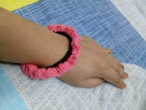 Beautiful Crochet Bangle