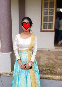 Unique Ethnic Lehenga Set (Without Golden Dupatta)
