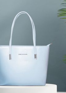 Lino Perros Blue Solid Shouder Bag