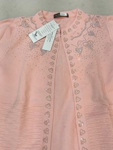 Elegant Pink Cardigan