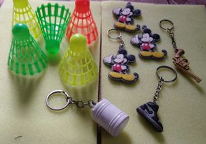 Keychain &amp; Badminton Shuttlecock Bundle!