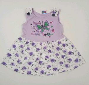 Adorable Butterfly & Floral Frock