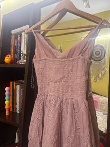 Cute Pink Eyelet Dress