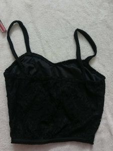 Mesh Embroidery Top