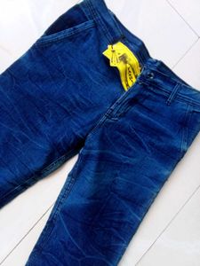 Dark Blue Denim Jeans