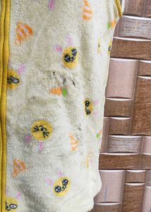 Cute Character Print Sleeveless Sweater