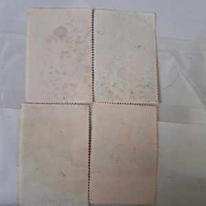 1973&#39;s 4 Vintage Indian Stamps