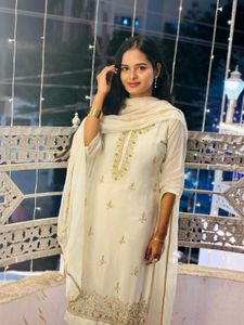 Elegant Embroidered Kurta Set