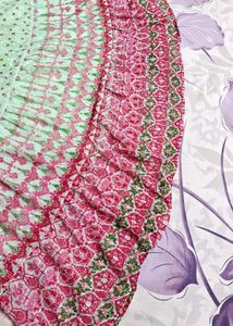Summer Dress Green + Pink