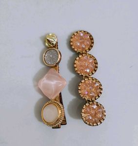 Elegant Korean Hair Clip Set Of 4 !