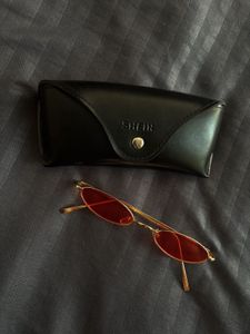 Red Retro Sunglass