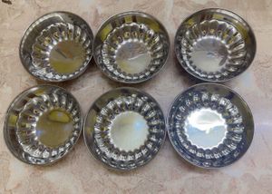 Steel Bowl 🥣 Set (6)