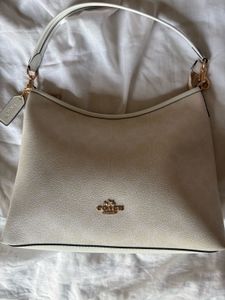 Coach White Monogram Laurel Bag
