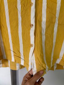 Yellow Shirt Top size M