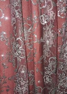 Elegant Maroon Evening Gown