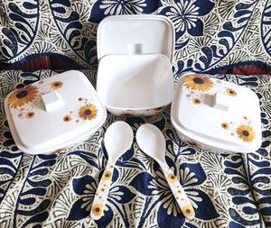 Stackable Serving Dinnerware Set