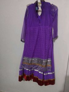 Purple Indian Dress