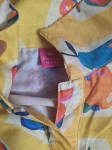 Cute Print Top(2)10-12 Yrs