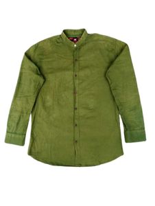 Ara Life Men&#39;s Green Casual Shirt
