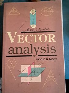 Vector Analysis By Ghosh & Maity
