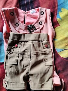 Top With Shorts Kids 1-2 Years
