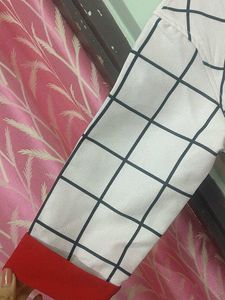 Stylish Checked Fit &amp; Flare Dress