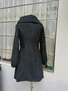 Black Woolen Coat ( DIA)( Booked)