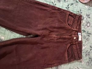 Denim Straight Pant